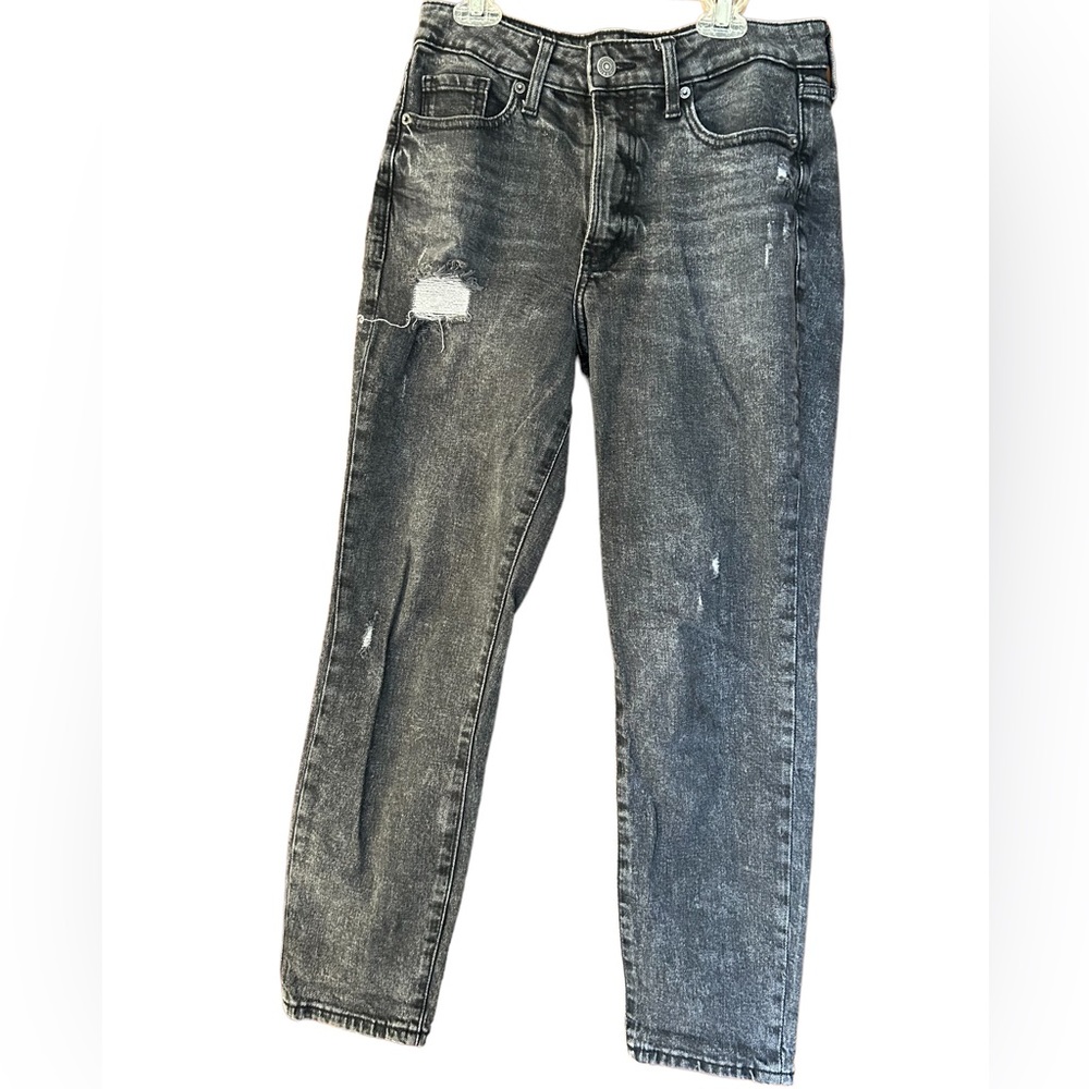 Old Navy O.G Black Straight High Rise Jeans